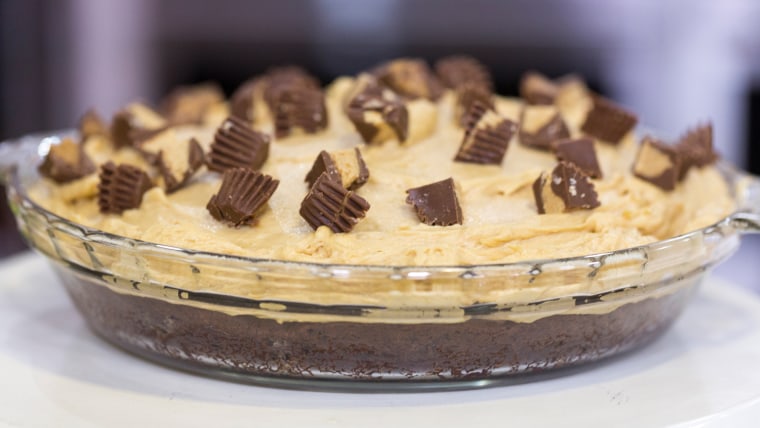 Brownie Peanut Butter Pie