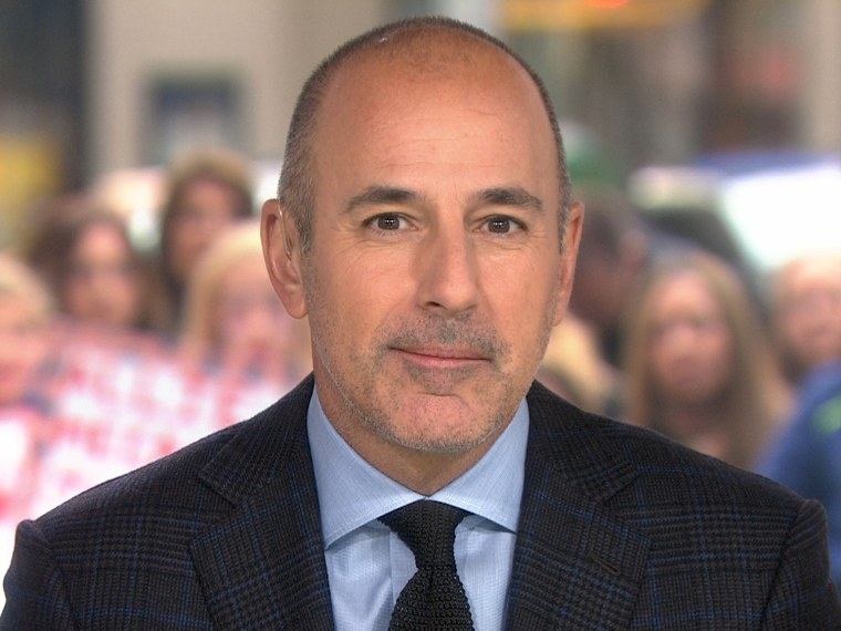 Matt Lauer day 1 of No Shave November 2015