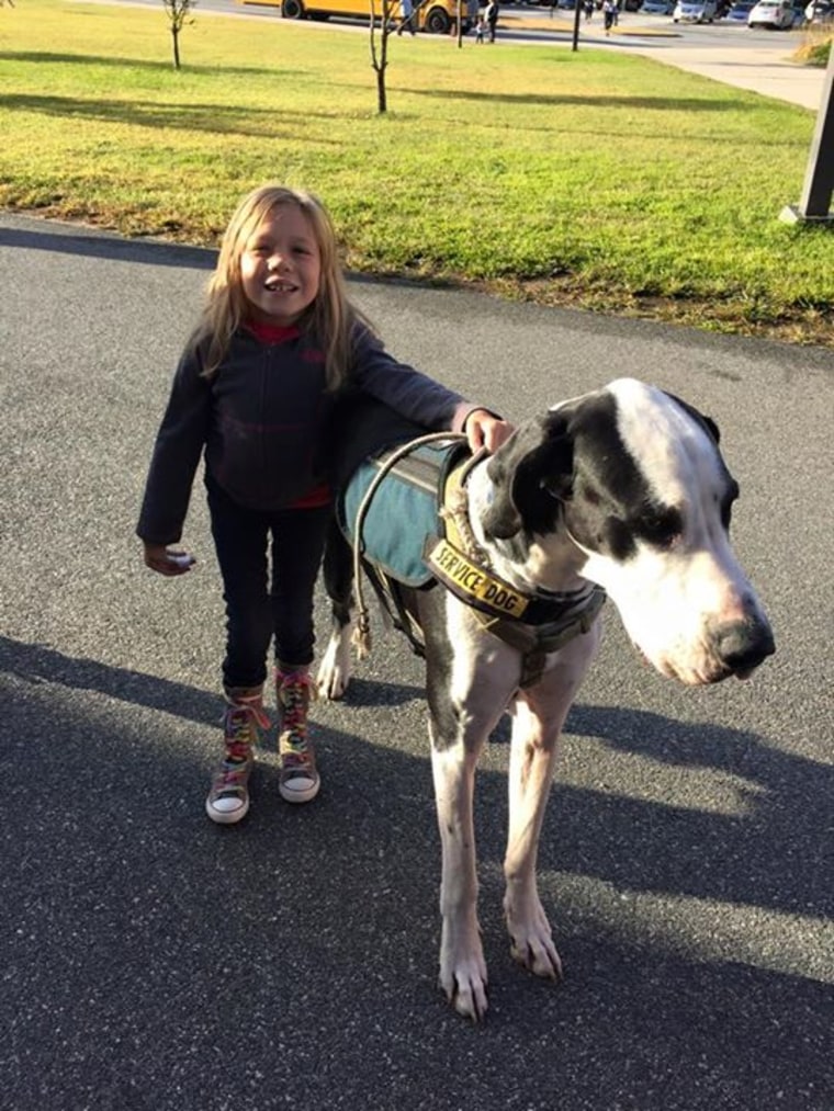 George is now 2 years old and weighs 131 pounds.