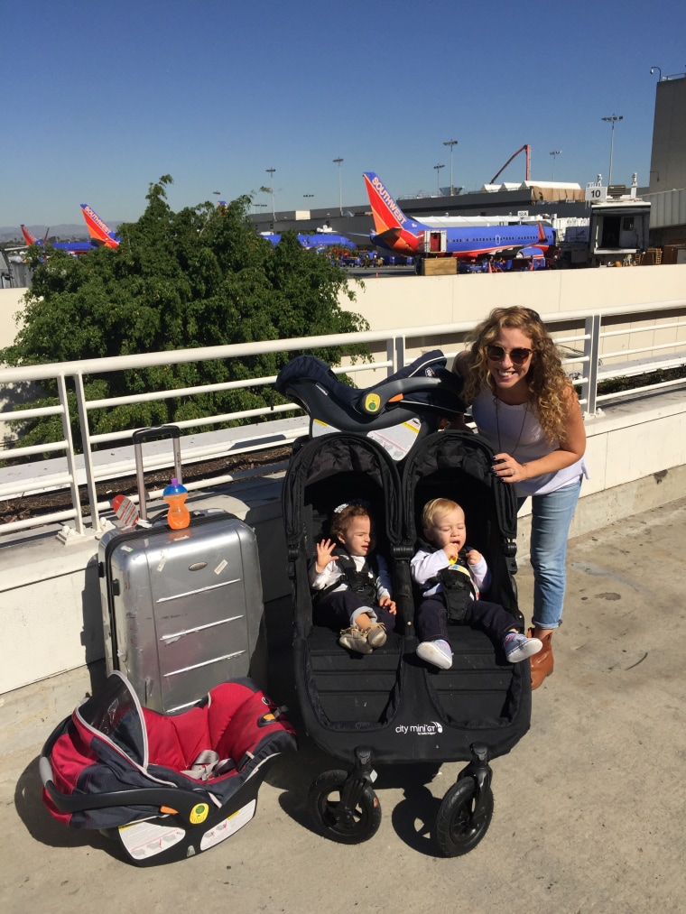 Things I wished I knew before flying with twins