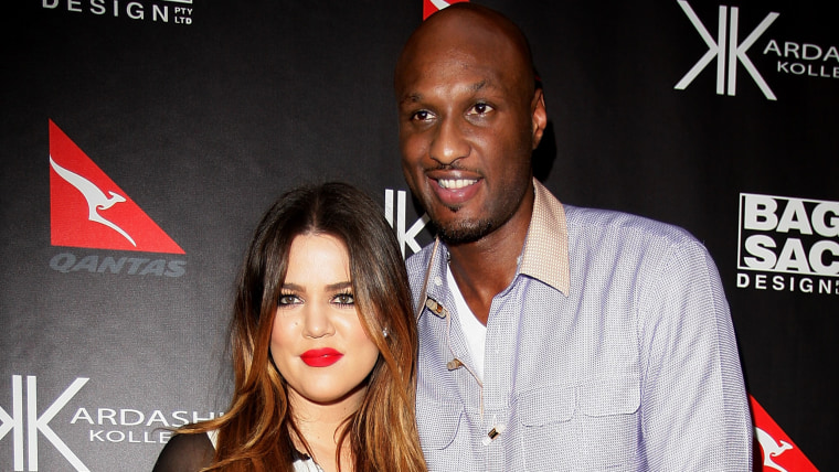 Khloe Kardashian and Lamar Odom