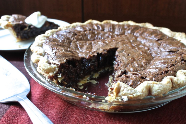 Chocolate Pecan Pie: Step 7