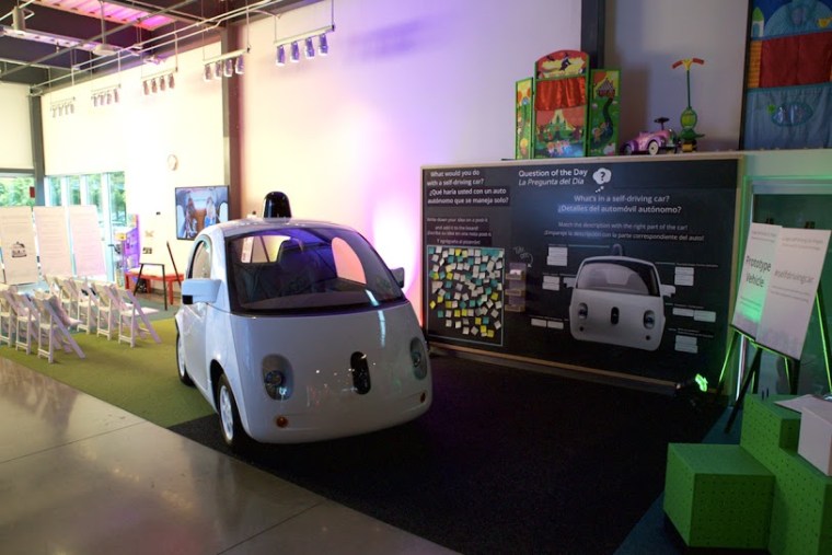 Image: Google prototype self-driving car