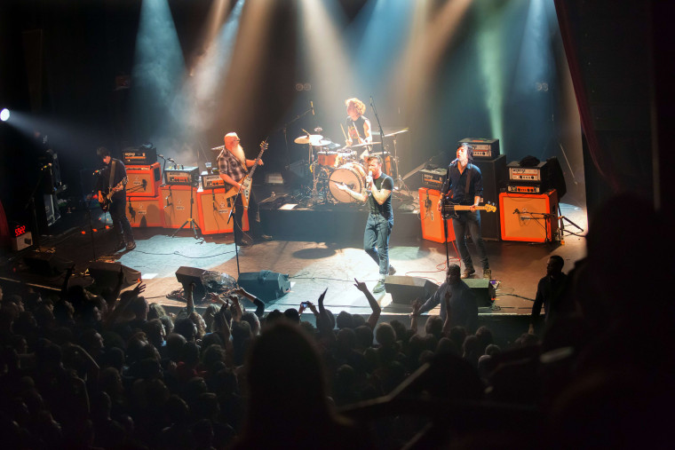 Image: American rock group Eagles of Death Metal perform