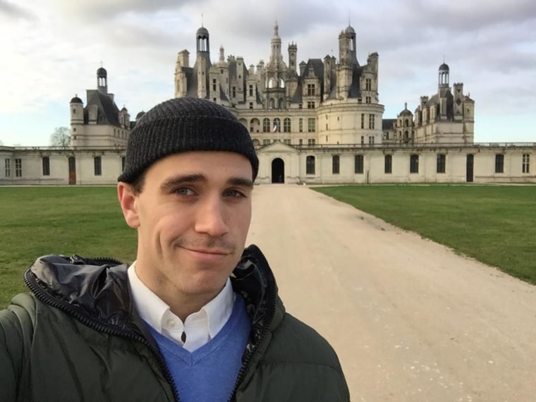 Taylor is a frequent traveler, posting photos of his adventures to his Facebook page including one from a trip to the Château de Chambord in France, posted in December 2014.