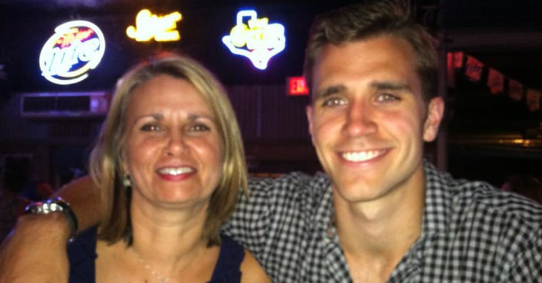 Austin and his mother Lee Anne.