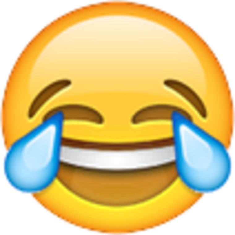 IMAGE: 'Tears of joy' emoji