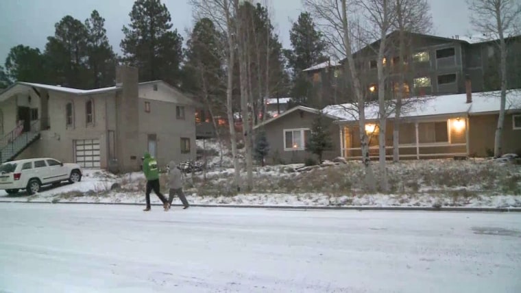 Image: Snow in Flagstaff, Arizona