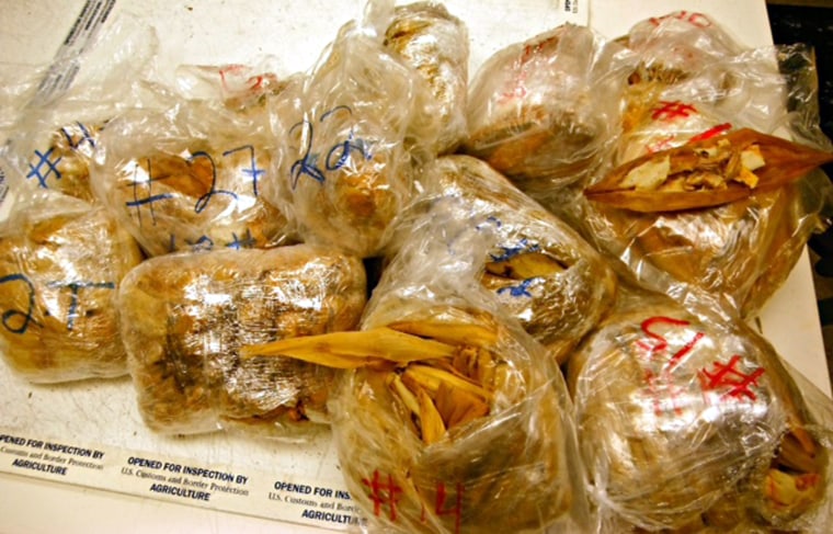 Image: Traveler with Hundreds of Illegal Tamales Caught at LAX
