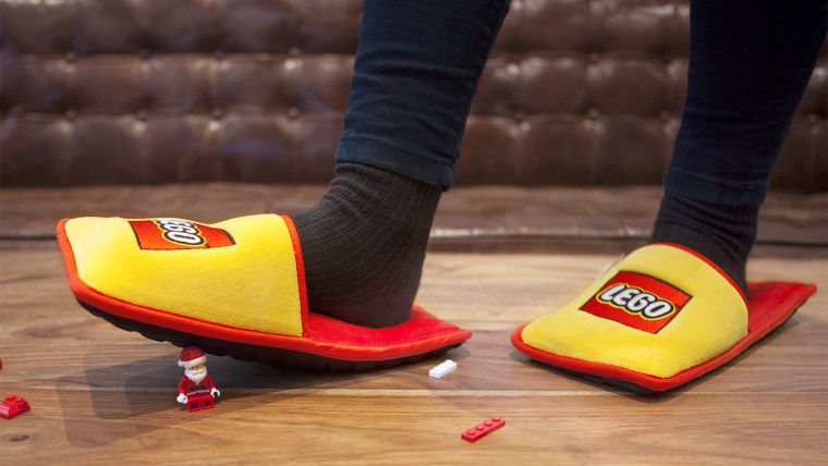 Lego slippers by Brandstation