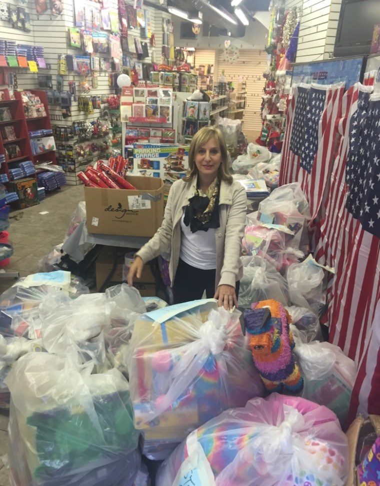 Carol Suchman bought out a toy store's entire supply and donated it to children in need.