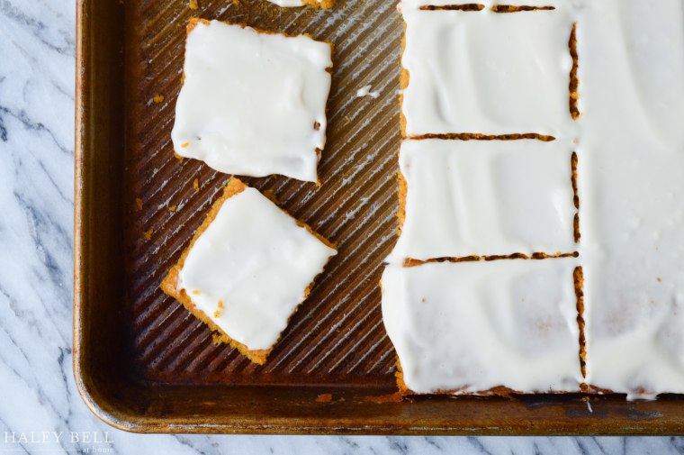 Mom's Pumpkin Bars recipe from TODAY Food Club member Haley Bell