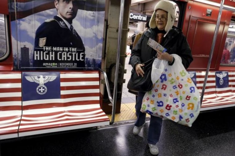 Image: NYC subway for Amazon series "The Man in the High Castle"
