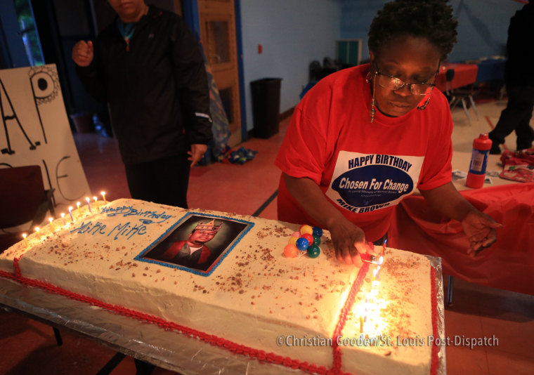 Family, supporters celebrate Michael Brown's 19th birthday
