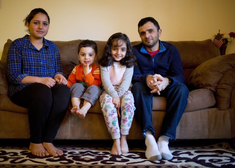Image: Faris Pirali and his family