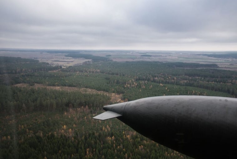 Image: The Suwalki Gap region from above