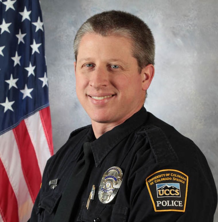 UCCS police officer Garrett Swasey was killed.