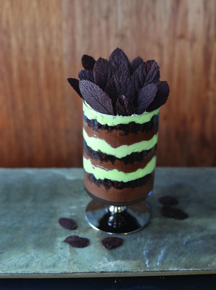 Mint Chocolate Trifle, recipe by Stefon Rossini