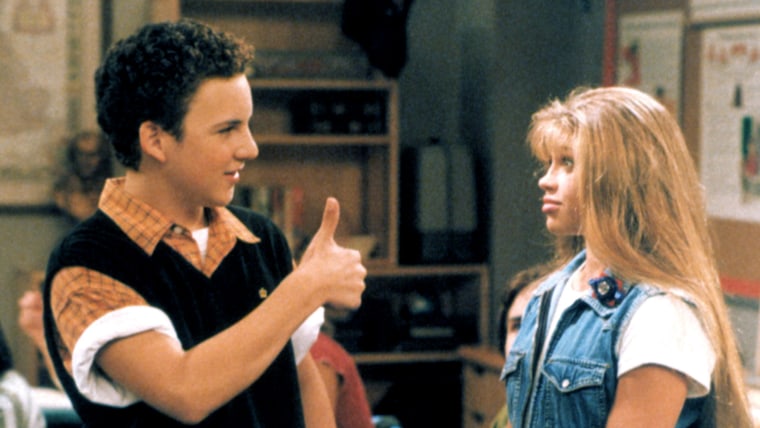 BOY MEETS WORLD, Ben Savage, Danielle Fishel, 1993-2000, (c)Touchstone Television/courtesy Everett C