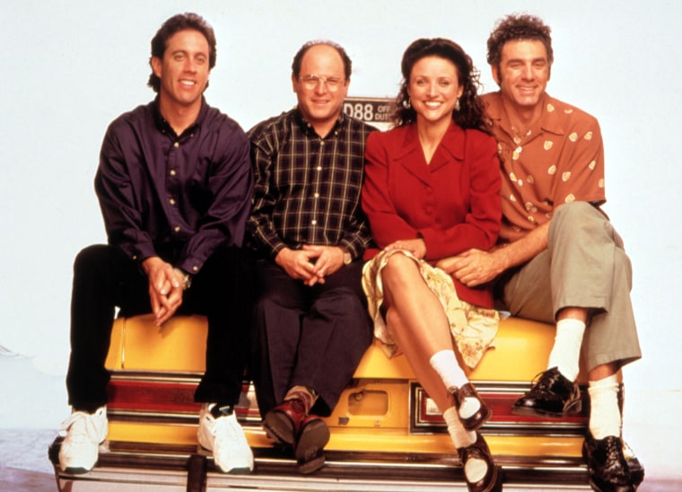 SEINFELD, Jerry Seinfeld, Jason Alexander, Julia Louis-Dreyfus, Michael Richards, 1990-98, Season 6.