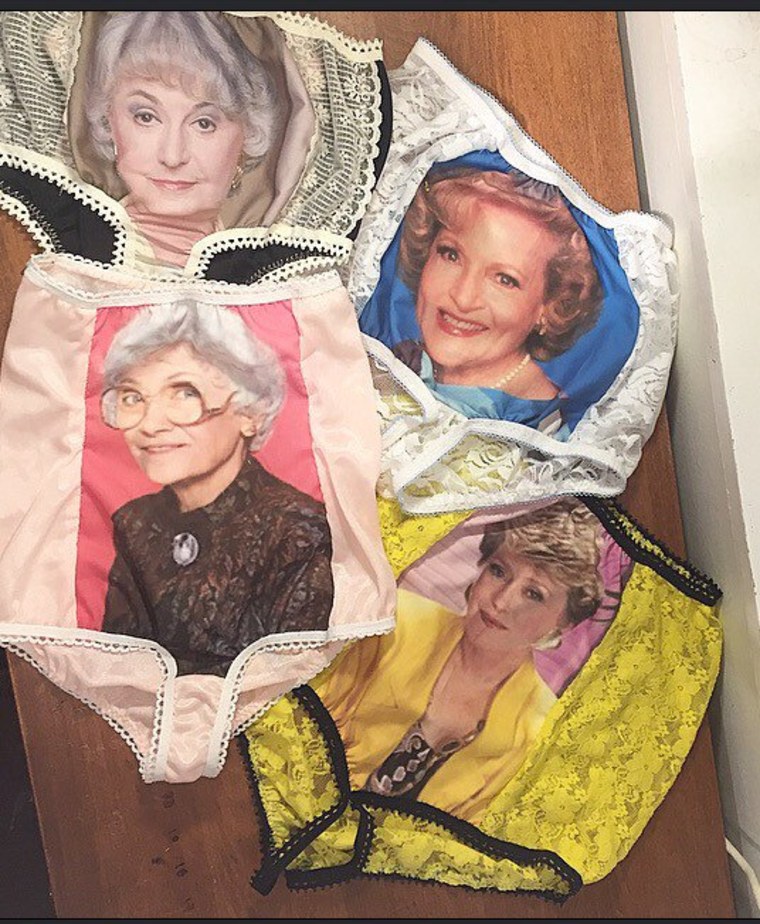 Golden Girls granny panties – featuring the cast of the classic