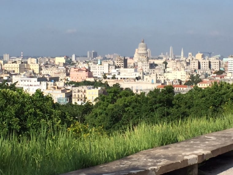 Scenic view of Havana, Cuba. 