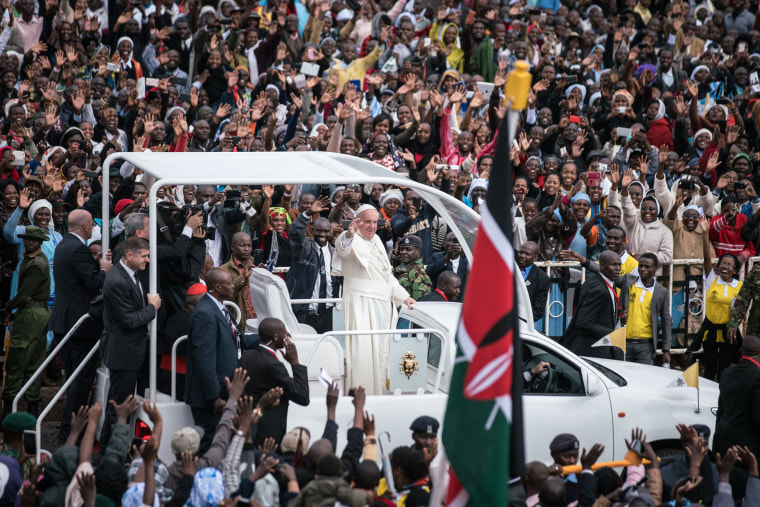 Image: Kenya Welcomes Pope Francis For His First Visit To Africa