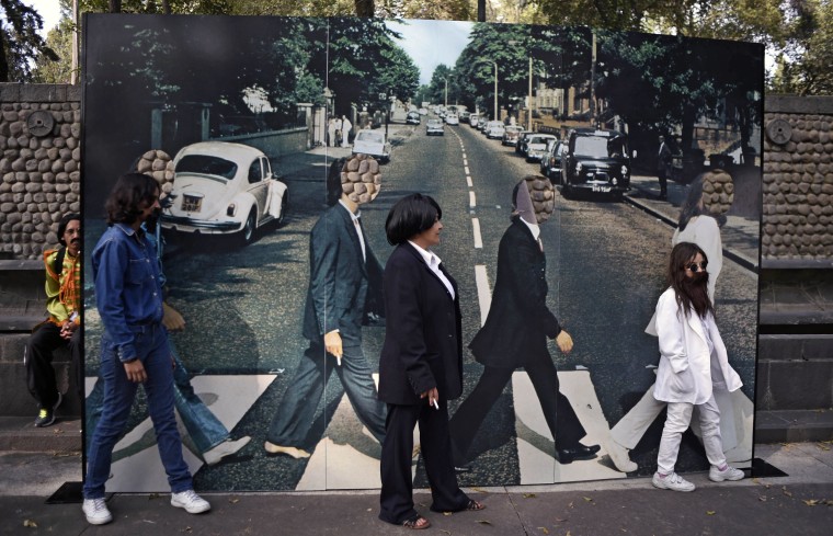 Image: MEXICO-THE BEATLES-GUINNESS-RECORD