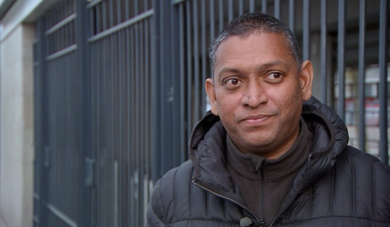 Image: Salim Toorabaly was a security guard at the Stade de France on Nov. 13.