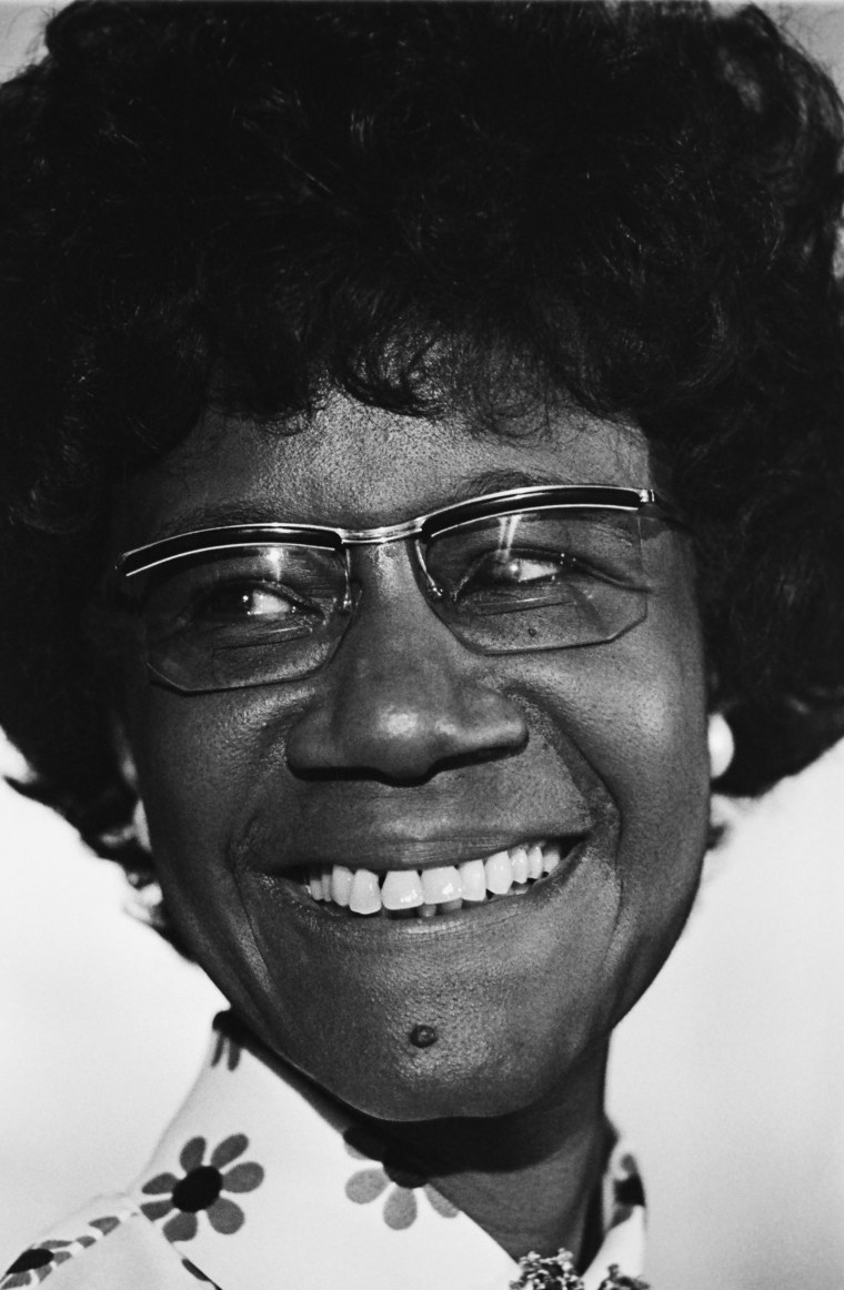 Shirley Chisholm Attends Democratic National Convention