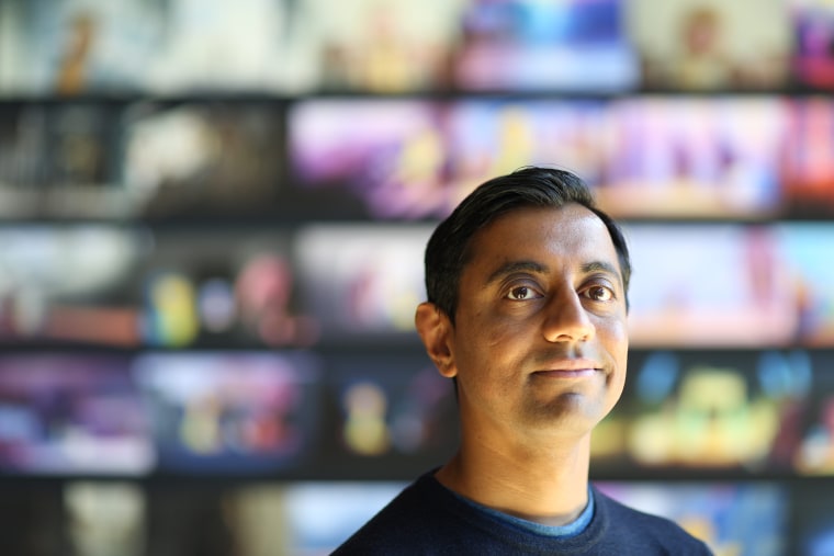 Sanjay Patel, director of new Pixar short "Sanjay's Super Team".