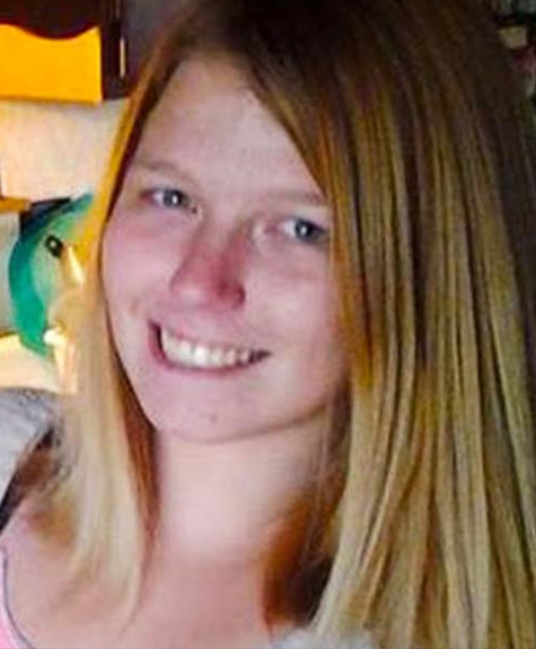 Marina Boelter is described as 5'3" tall, weighing 110 lbs. with blonde hair and brown eyes.