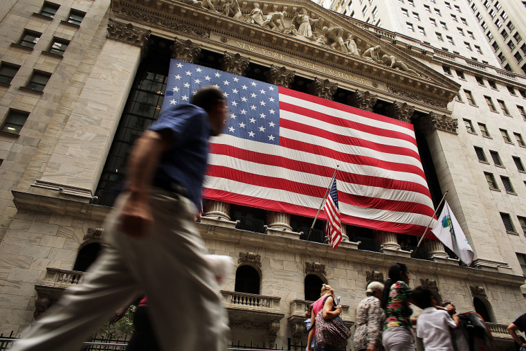 Image: Wall Street Rallies On Positive Jobs Report