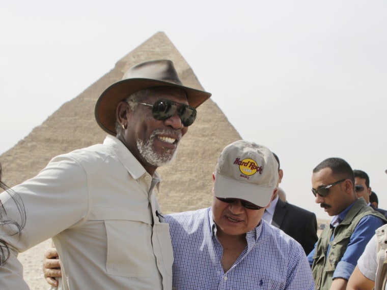 Hisham Zaazou, Morgan Freeman