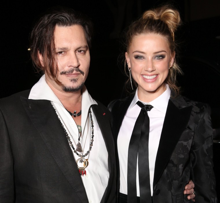 Image: Johnny Depp and Amber Heard