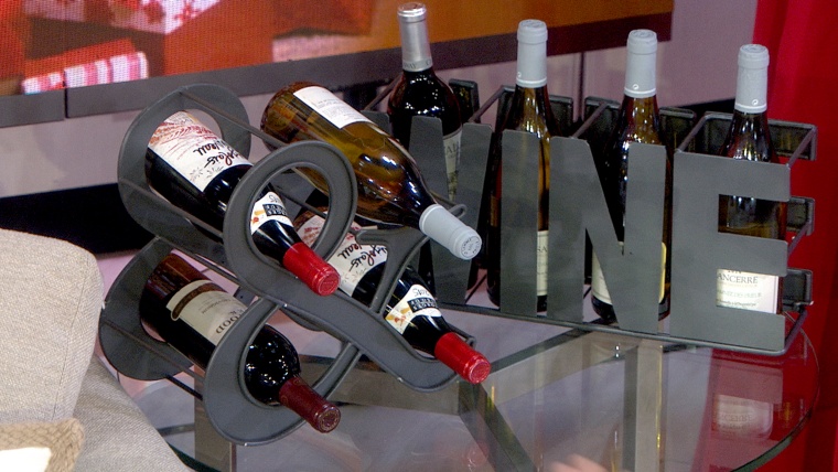 hostess gifts wine rack