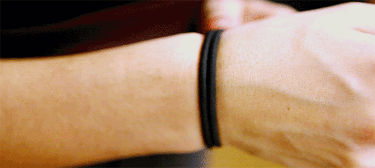Wearing a hair band on your wrist could expose you to infection