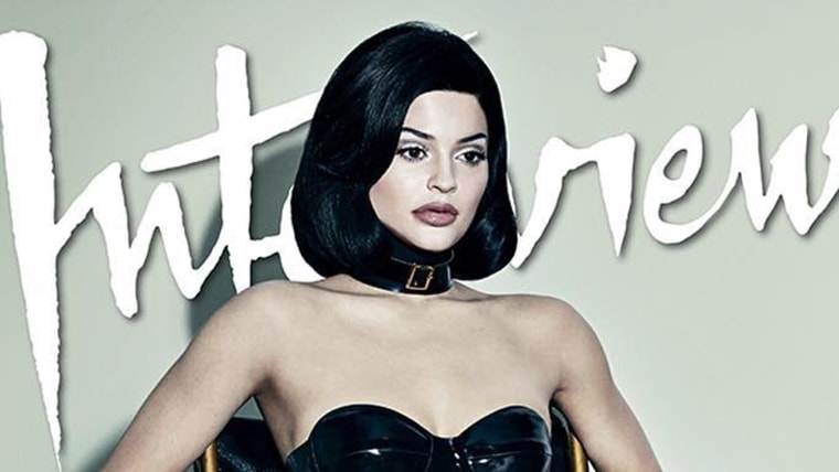 Kylie Jenner Interview magazine cover