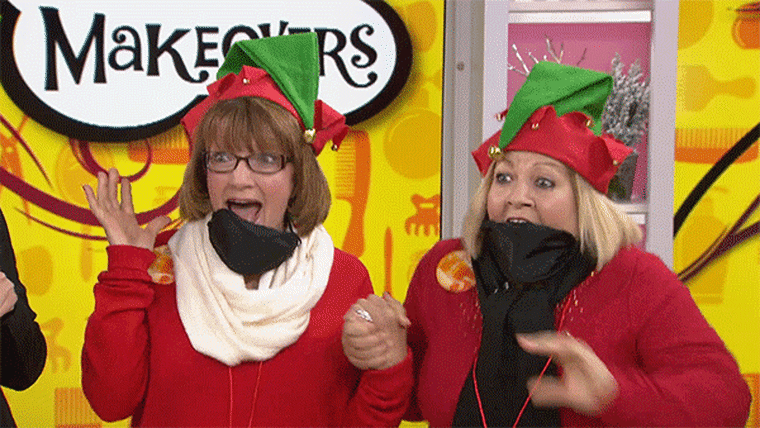 Sisters react to Ambush Makeover on TODAY.
