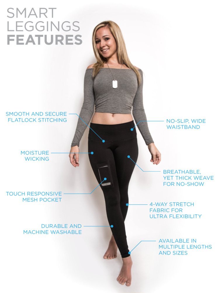New Lume 'smart leggings' hold your phone in place