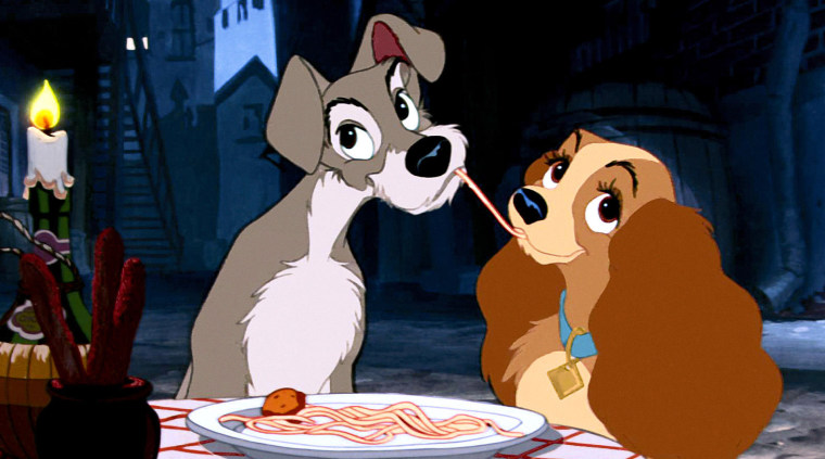 Dinsey classic 'Lady and the Tramp'