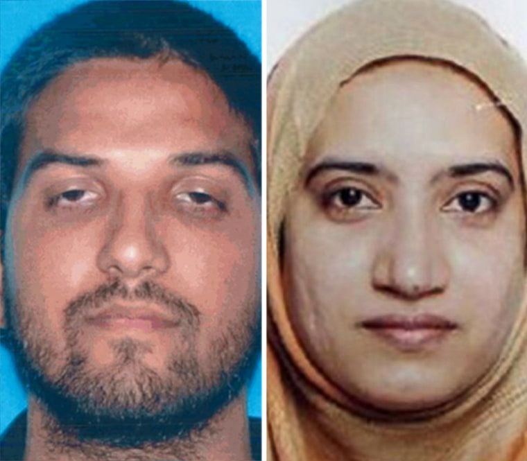 IMAGE: Syed Rizwan Farook and Tashfeen Malik