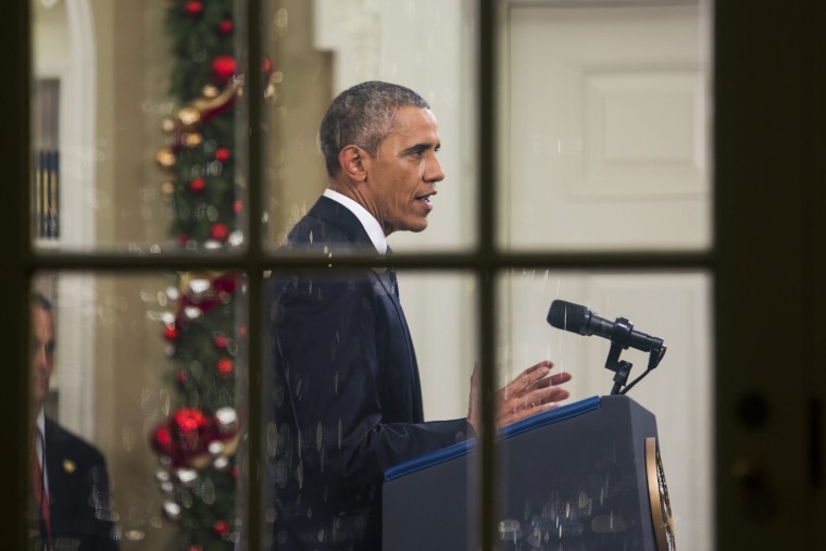 Image: US President Barack Obama's address to the nation in Washington, DC