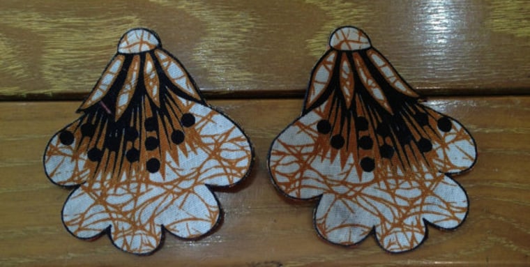 Batik post earrings from Native Sol