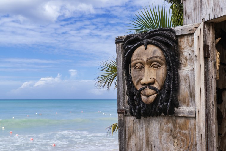 Traditional Jamaican wood carvings