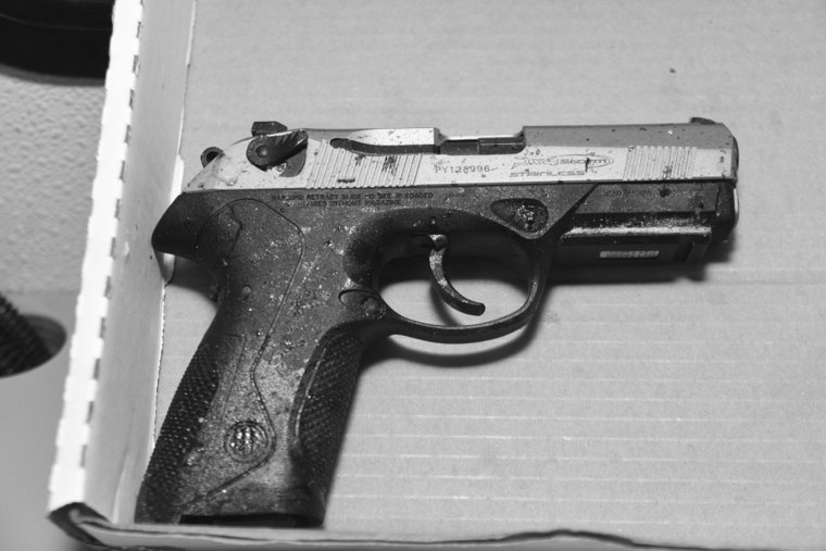 Image:One of the weapons seized by police after the chase