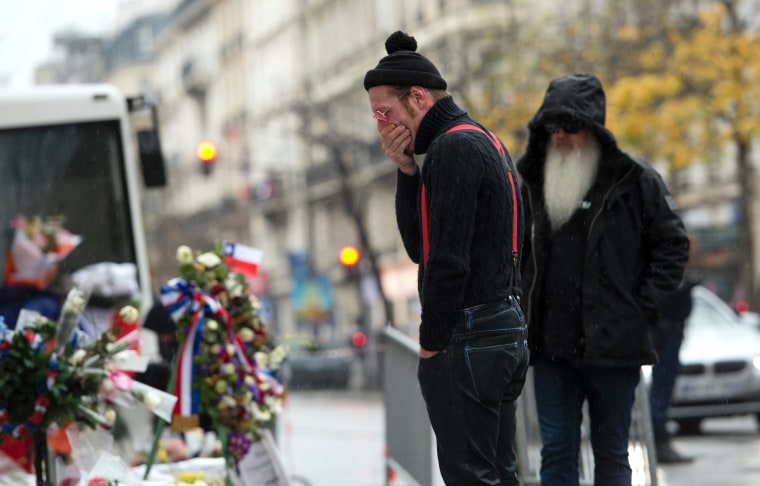 Image: TOPSHOT-FRANCE-ATTACKS-MUSIC-TRIBUTE-BATACLAN