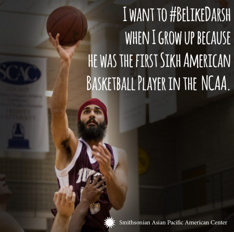 Darsh Preet Singh is the first turbaned Sikh to play basketball in the NCAA.