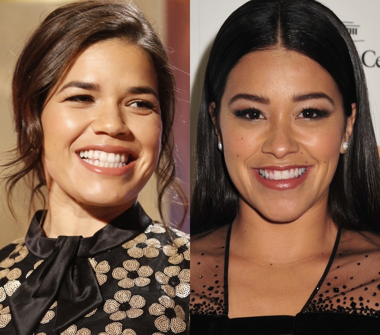 Image: Actress America Ferrera | Actress Gina Rodriguez