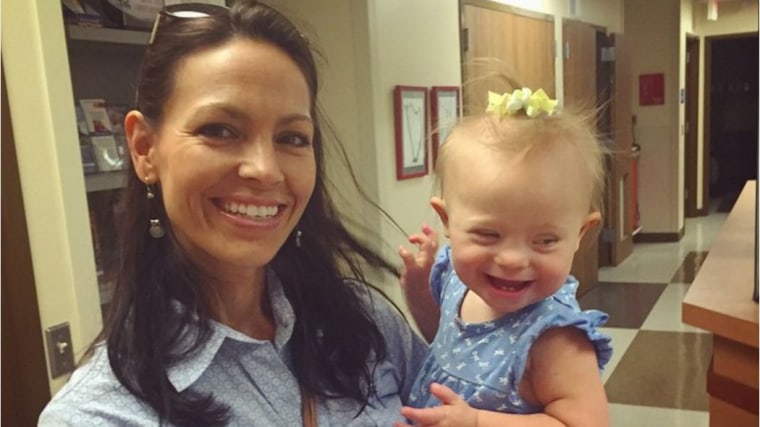 Joey Feek and daughter Indiana